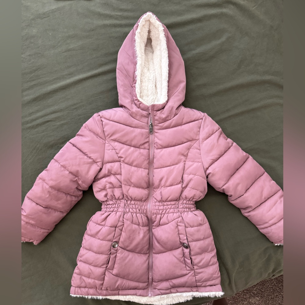Purple Steve Madden Puffer Jacket